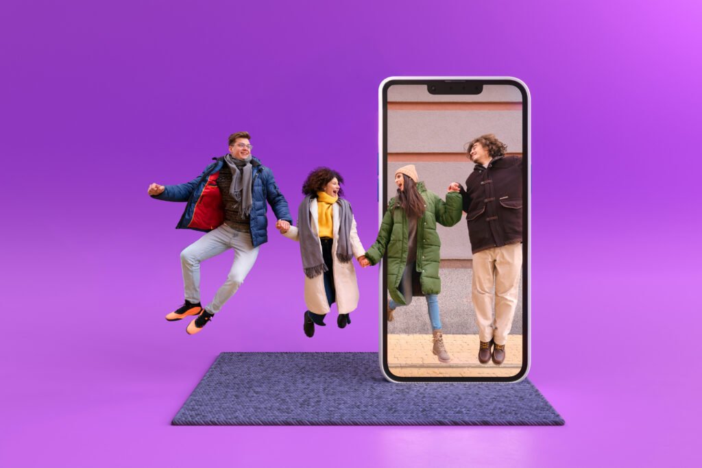 komunikacja między ludźmi za pomocą brandingu